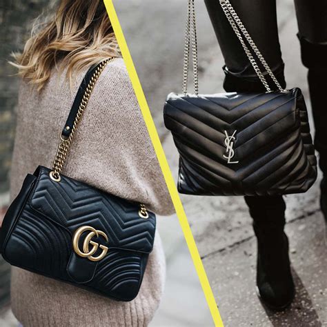 gucci marmont or ysl loulou|YSL Vs Gucci: Which Luxury Brand Should You .